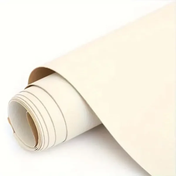 Cream White । Self-Adhesive PU Leather Repair Patch (27×54 inch) । CN-74